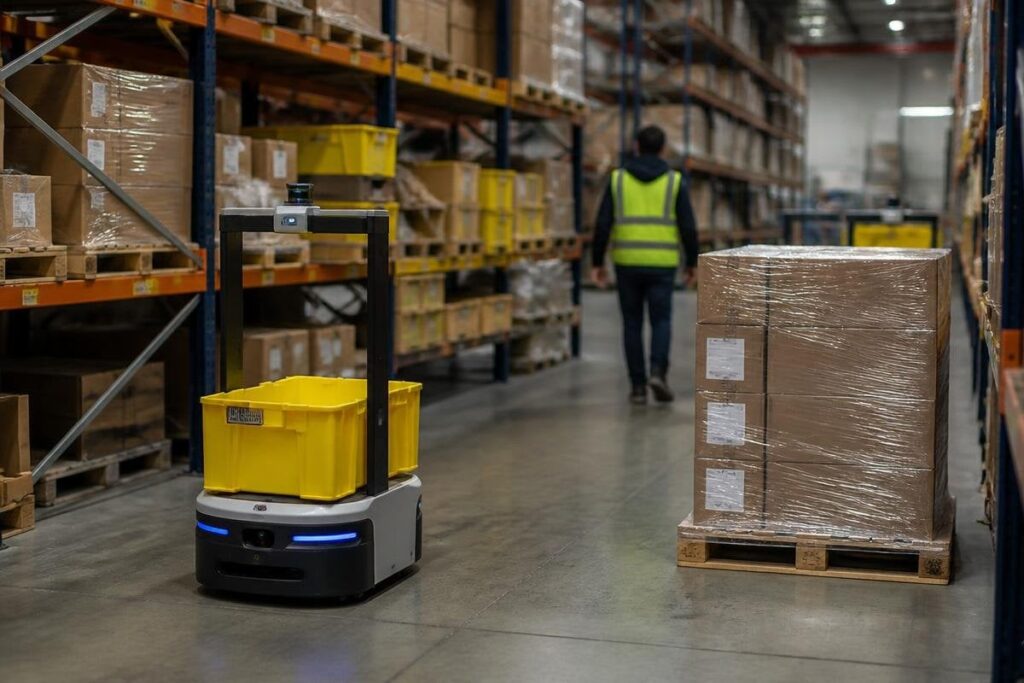 Why logistics robots need better navigation before more automation